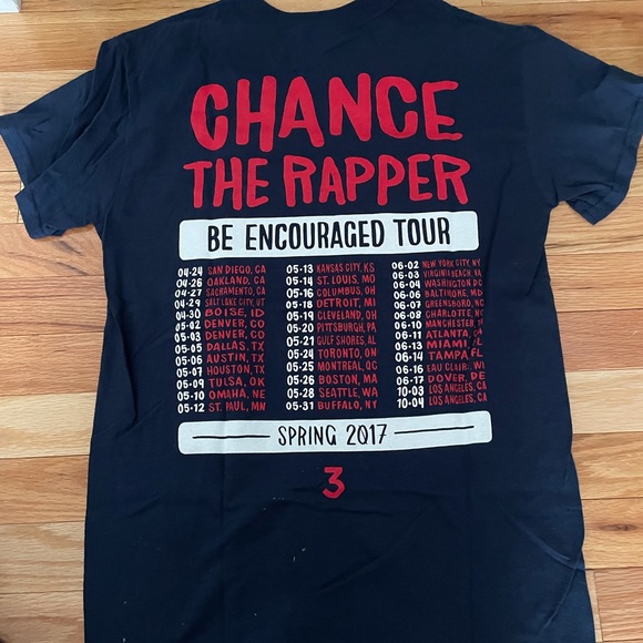 Chance The Rapper Tour Shirt - Picture 2 of 2